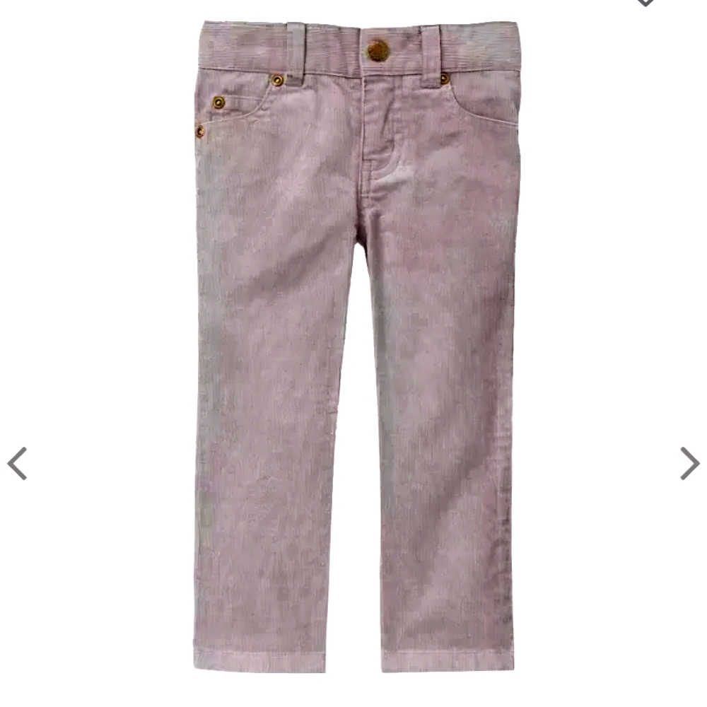 NWOT Janie and Jack Straight Leg Corduroy Pants Size 18-24 months Color Grey
